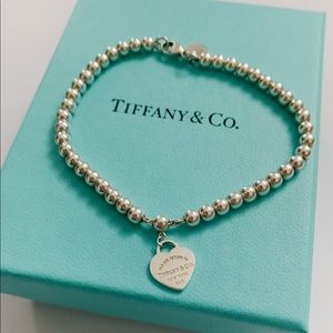 Tiffany Sterling Bead Bracelet